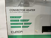 Eurom alutherm 2500 black convector verwarming - afbeelding 6 van  6