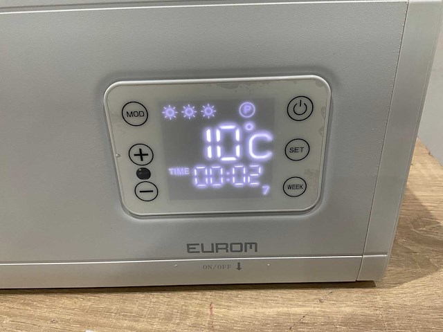 Eurom alutherm baseboard 1000 white convector verwarming - afbeelding 6 van  6