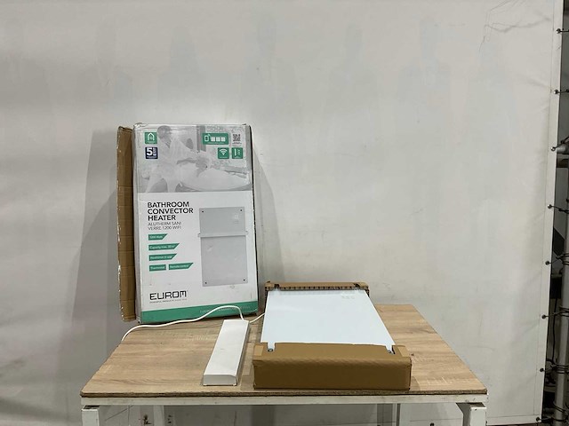 Eurom alutherm sani verre 1200 wifi badkamer verwarming - afbeelding 3 van  7