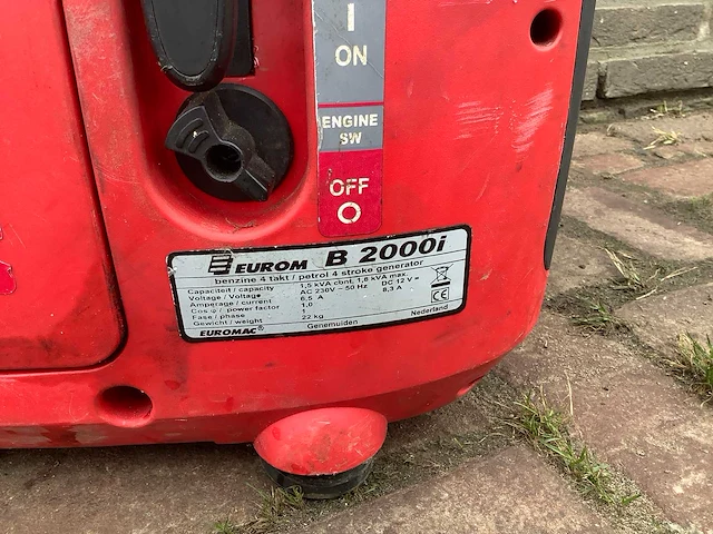 Eurom b 2000i stroomgenerator - afbeelding 6 van  6