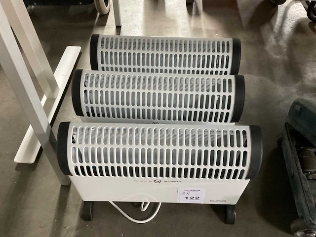 Eurom ck1500 elektrische kachel (3x) - afbeelding 1 van  4