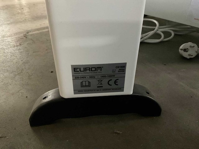 Eurom ck1500 elektrische kachel (3x) - afbeelding 4 van  4