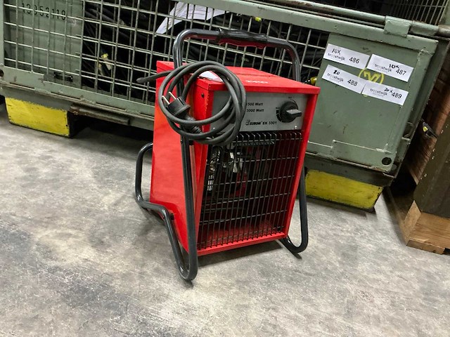 Eurom ek 3301 3kw elektroheater (3x) - afbeelding 1 van  5