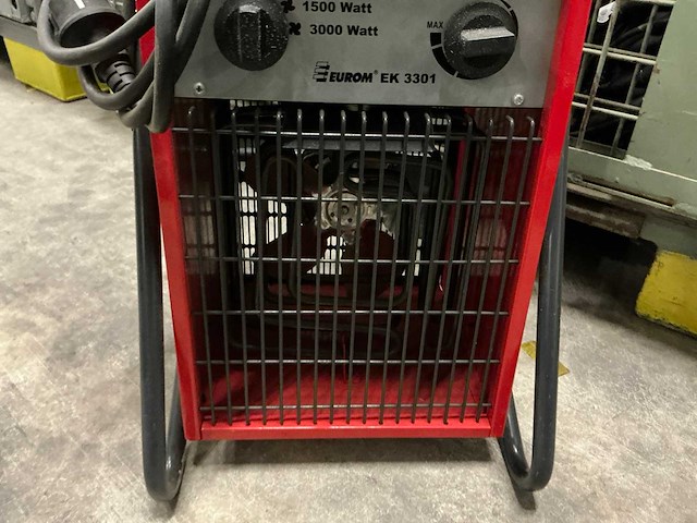 Eurom ek 3301 3kw elektroheater (3x) - afbeelding 3 van  5