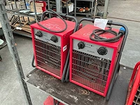 Eurom ek3301 heater (2x)