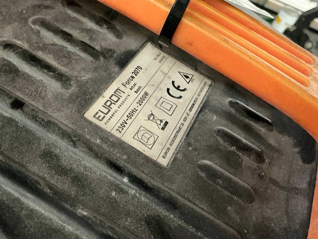 Eurom force 2070 industriële stofzuiger - afbeelding 2 van  3