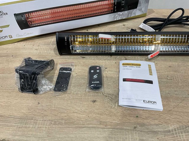 Eurom golden 2500 shadow terrasverwarming - afbeelding 3 van  6