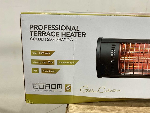 Eurom golden 2500 shadow terrasverwarming - afbeelding 4 van  6