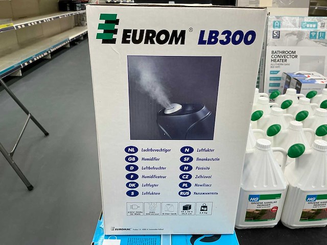 Eurom luchtbevochtiger lb300 - afbeelding 2 van  2