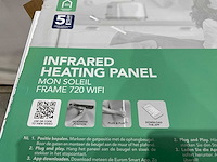 Eurom mon soleil frame 720 wifi infrarood paneel - afbeelding 5 van  6