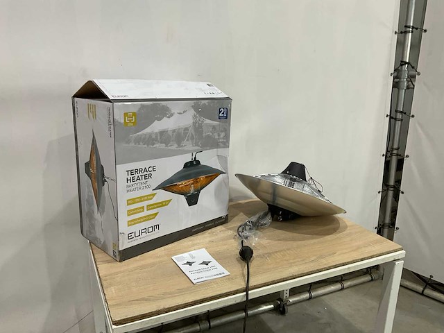 Eurom party tent heater 2100 terras verwarming (2x) - afbeelding 8 van  8