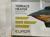 Eurom party tent heater 2100 terras verwarming (2x) - afbeelding 3 van  8