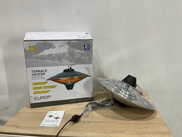 Eurom party tent heater 2100 terras verwarming (2x) - afbeelding 3 van  8