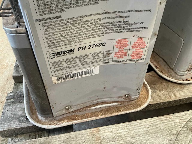 Eurom ph2750c heater onderdelen (3x) - afbeelding 6 van  8