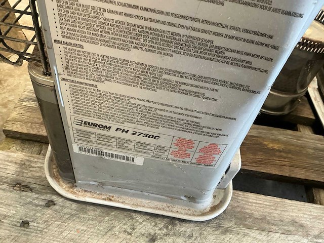 Eurom ph2750c heater onderdelen (3x) - afbeelding 8 van  8