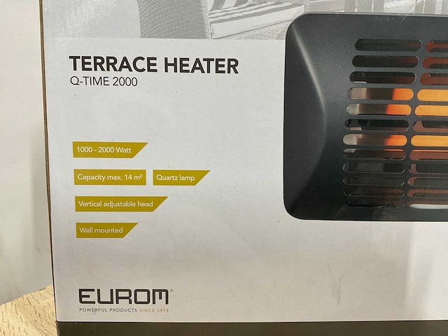 Eurom q-time 2000 terrasverwarming - afbeelding 3 van  6