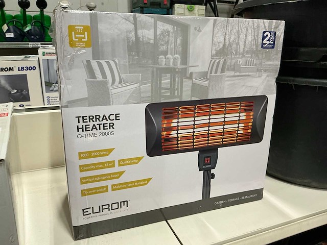 Eurom q-time 2000s terrace heater - afbeelding 1 van  1