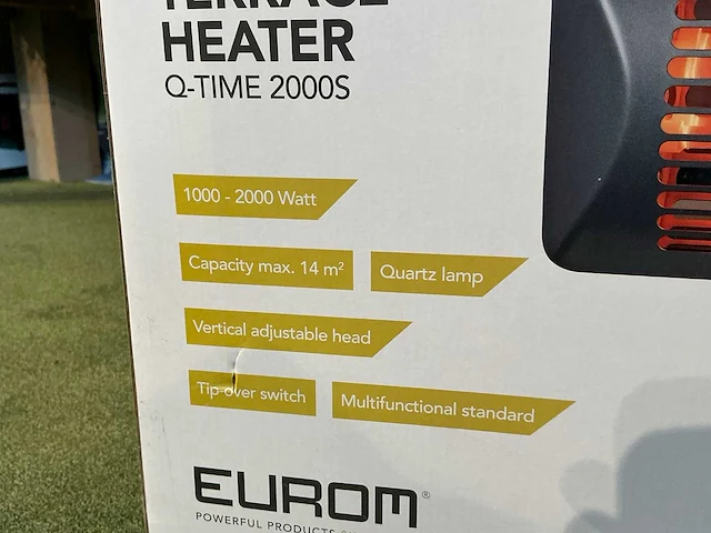 Eurom q-time 2000s terras heater - afbeelding 3 van  3