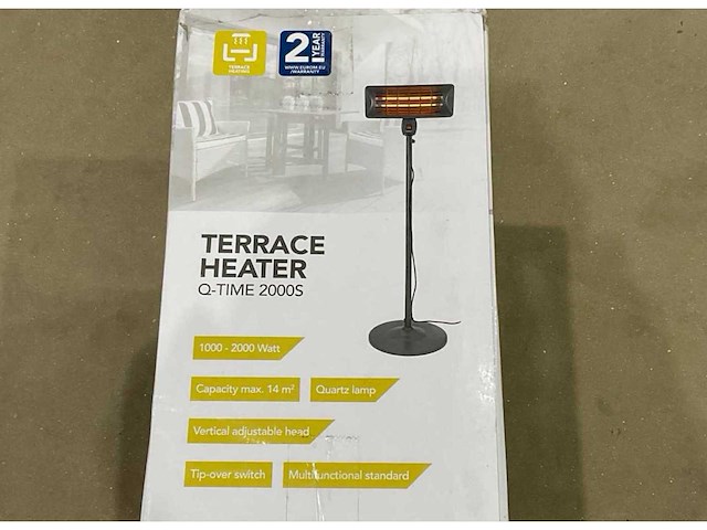 Eurom q-time 2000s terrasverwarming - afbeelding 6 van  6
