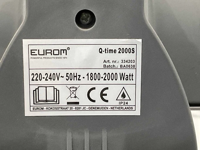 Eurom q-time2000s terrasverwarming - afbeelding 5 van  6