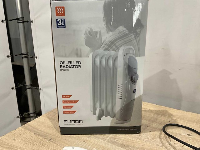 Eurom rad500 elektrische radiator - afbeelding 5 van  7