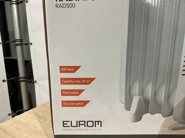Eurom rad500 elektrische radiator - afbeelding 6 van  7
