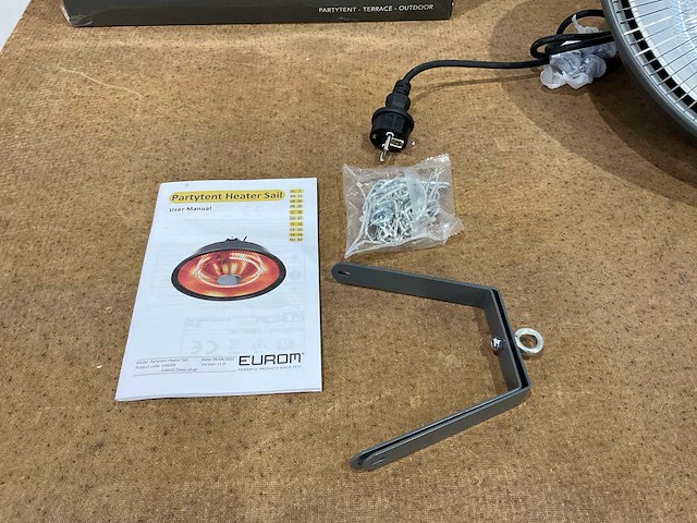 Eurom sail tent verwarming (3x) - afbeelding 3 van  6