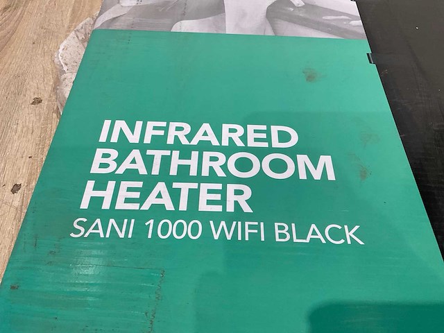 Eurom sani 1000 wifi black infrarood paneel - afbeelding 7 van  8