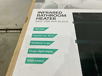 Eurom sani 1000 wifi black infrarood paneel - afbeelding 8 van  8