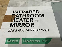 Eurom sani 400 mirror wifi badkamer spiegel met verwarming - afbeelding 7 van  8