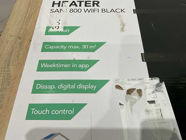 Eurom sani 800 wifi black badkamer verwarming - afbeelding 5 van  7