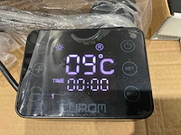 Eurom sani bathroom radiator 800 wifi black badkamer radiator - afbeelding 6 van  7