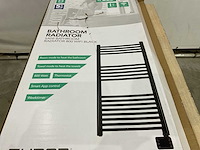 Eurom sani bathroom radiator 800 wifi black badkamer radiator - afbeelding 7 van  7