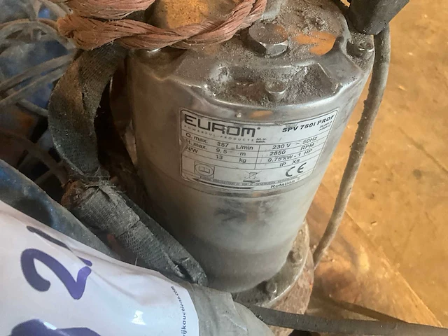 Eurom spv 750i prof waterpomp - afbeelding 5 van  5