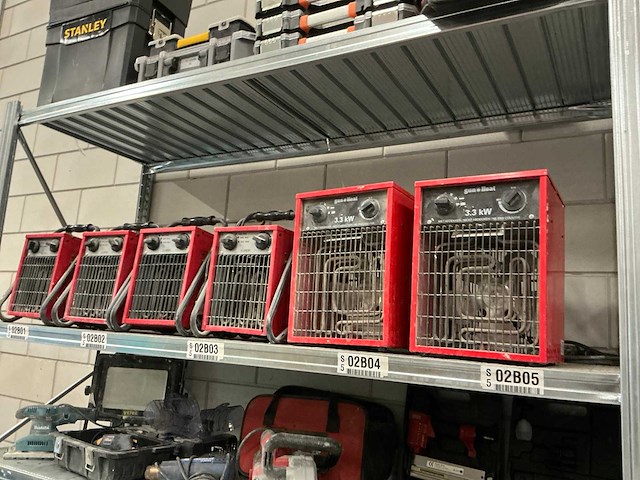 Eurom & sunheat elektrische heaters (6x) - afbeelding 1 van  7