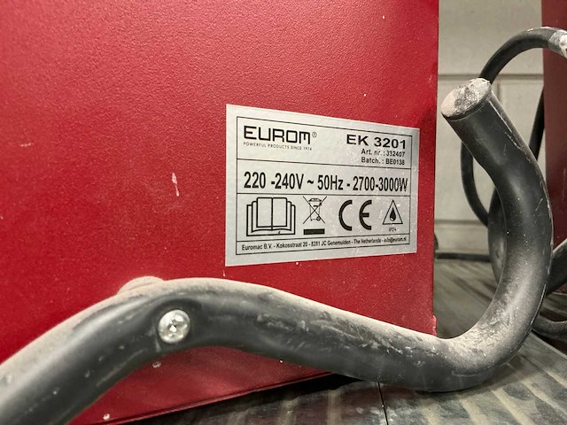 Eurom & sunheat elektrische heaters (6x) - afbeelding 7 van  7