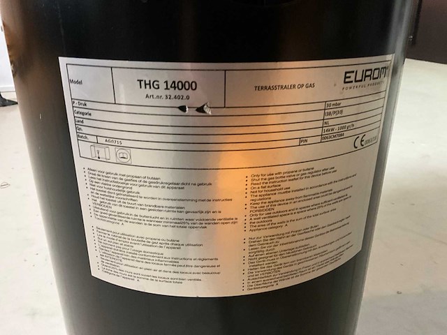 Eurom thg14000 terrasverwarming - afbeelding 7 van  7