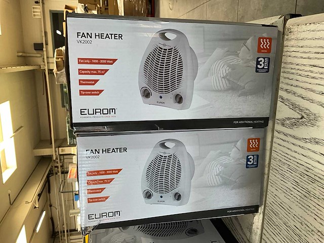 Eurom vk2002 heater (2x) - afbeelding 2 van  2
