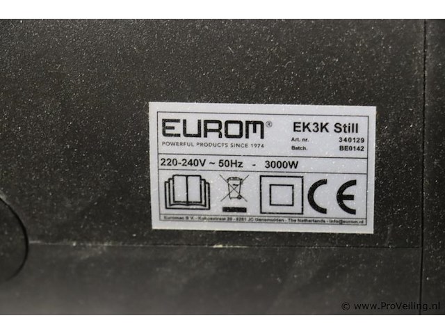 Eurom werkplaatskachel ek3k still - afbeelding 6 van  7