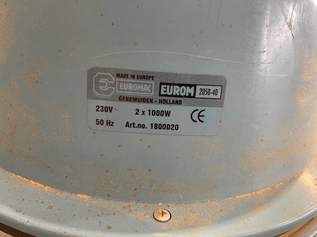 Euromac - 2050-40 - industriële stofzuiger - afbeelding 3 van  4