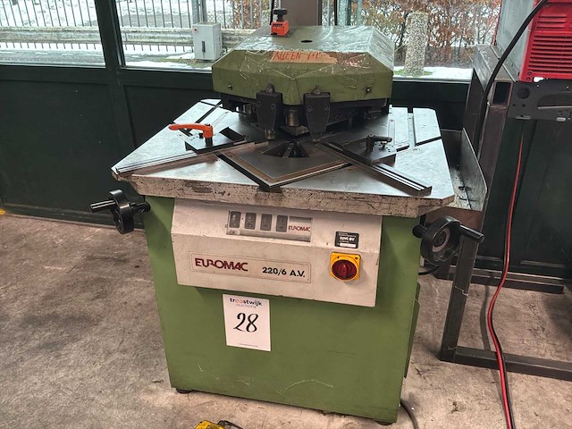 Euromac 220/6 a.v. uithoekschaar - afbeelding 1 van  4