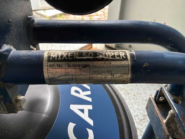 Euromac mixer 50 betonmixer - afbeelding 5 van  5