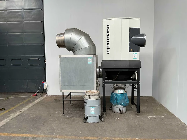 Euromate - 2003 - plymovent scs 9000 m3/h - filterafzuiginstallatie - afbeelding 1 van  5
