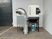 Euromate - 2003 - plymovent scs 9000 m3/h - filterafzuiginstallatie - afbeelding 1 van  5