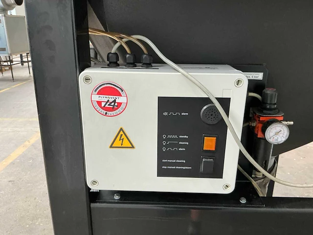 Euromate - 2003 - plymovent scs 9000 m3/h - filterafzuiginstallatie - afbeelding 2 van  5
