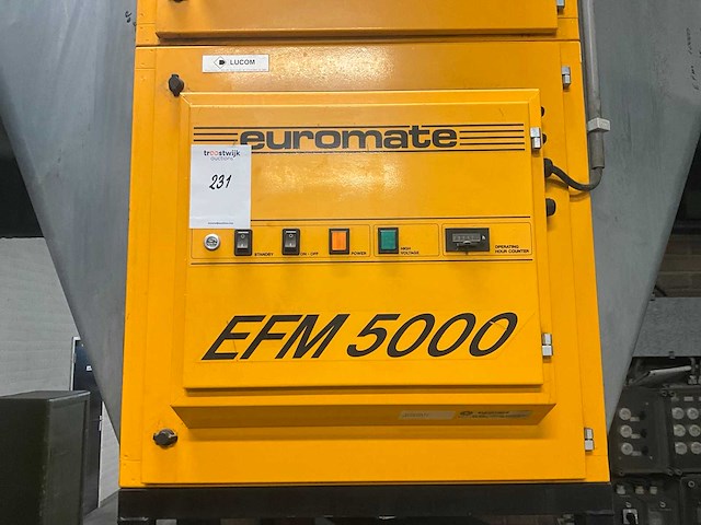 Euromate efm 5000 filterafzuiginstallatie - afbeelding 4 van  22