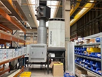 Euromate lucom lasdampafzuiginstallatie