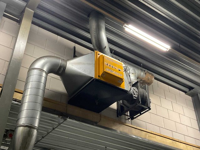 Euromate ofm 5000 filterafzuiginstallatie - afbeelding 4 van  6