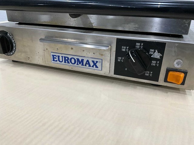Euromax 1370rrtxd keramische panini grill - afbeelding 3 van  5