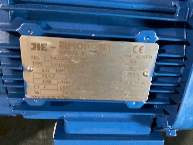 Euronorm elektromotor (2x) - afbeelding 3 van  7